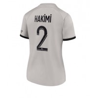 Paris Saint-Germain Achraf Hakimi #2 Fußballbekleidung Auswärtstrikot Damen 2022-23 Kurzarm
